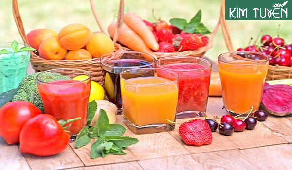 Nước ép là phương pháp thanh lọc dễ thực hiện nhưng đem lại hiệu quả cao