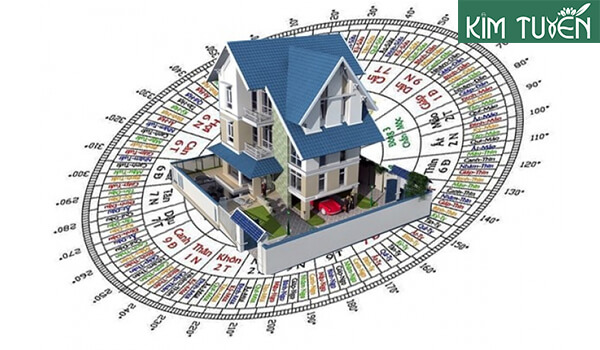 Phong thủy được ứng dụng rất nhiều trong việc xây dựng nhà ở