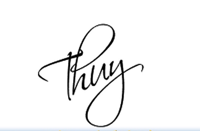 chữ ký phong thủy người mệnh thủy 1