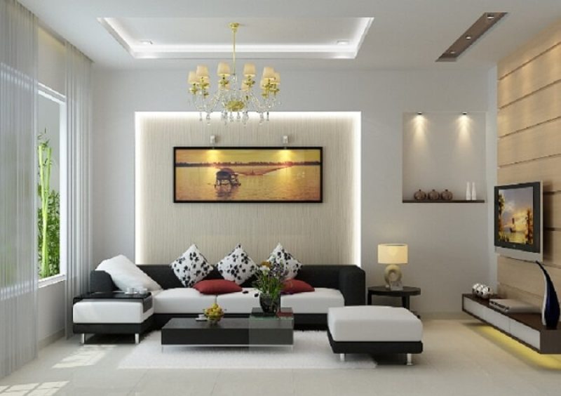 Bố trí phòng khách phải phù hợp với phong thủy