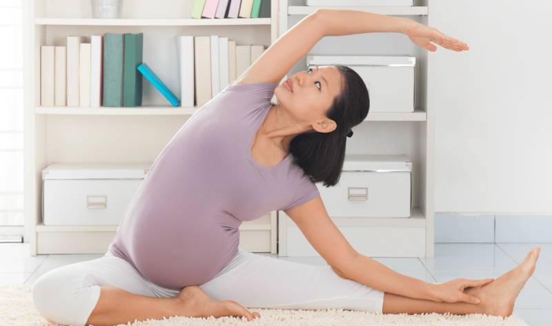 Bài tập yoga cho bà bầu
