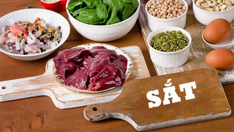 Hạn chế các sản phẩm chứa sắt sau khi uống canxi