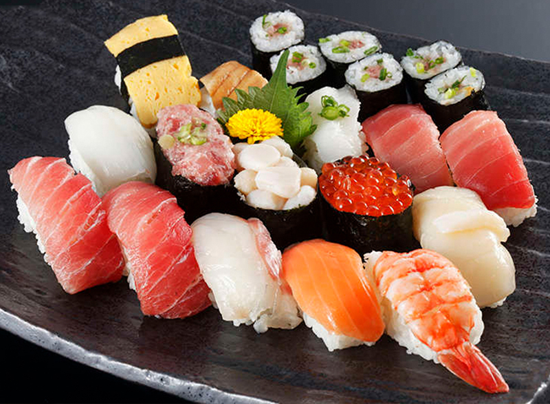 Sushi mang lại hương vị nguyên bản của nguyên liệu
