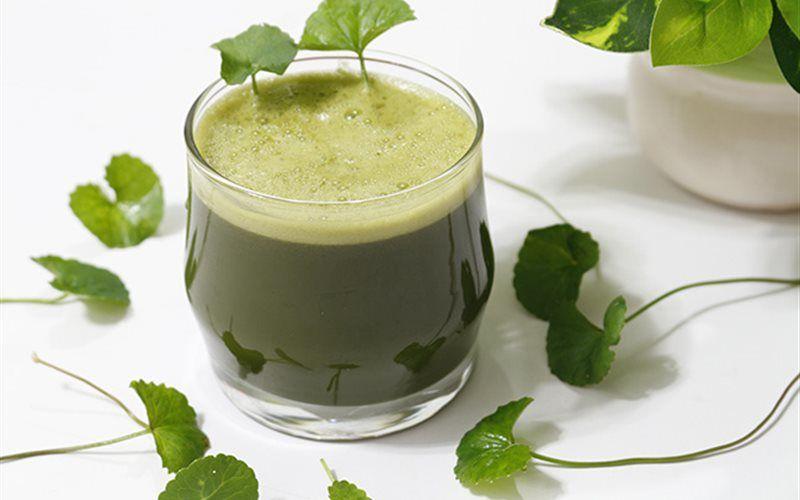 Nước ép rau má thơm ngon