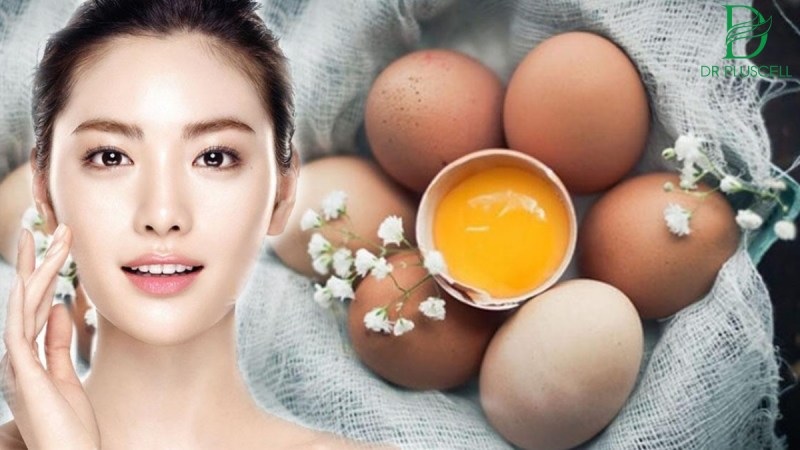 Đắp mặt nạ trứng gà giúp làn da khỏe đẹp