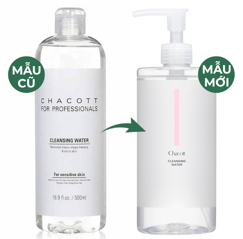 Tẩy trang Chacott Cleansing Water