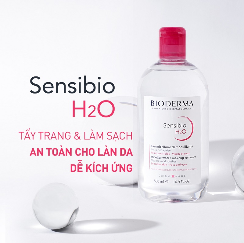 Nước tẩy trang dành cho da thường Bioderma