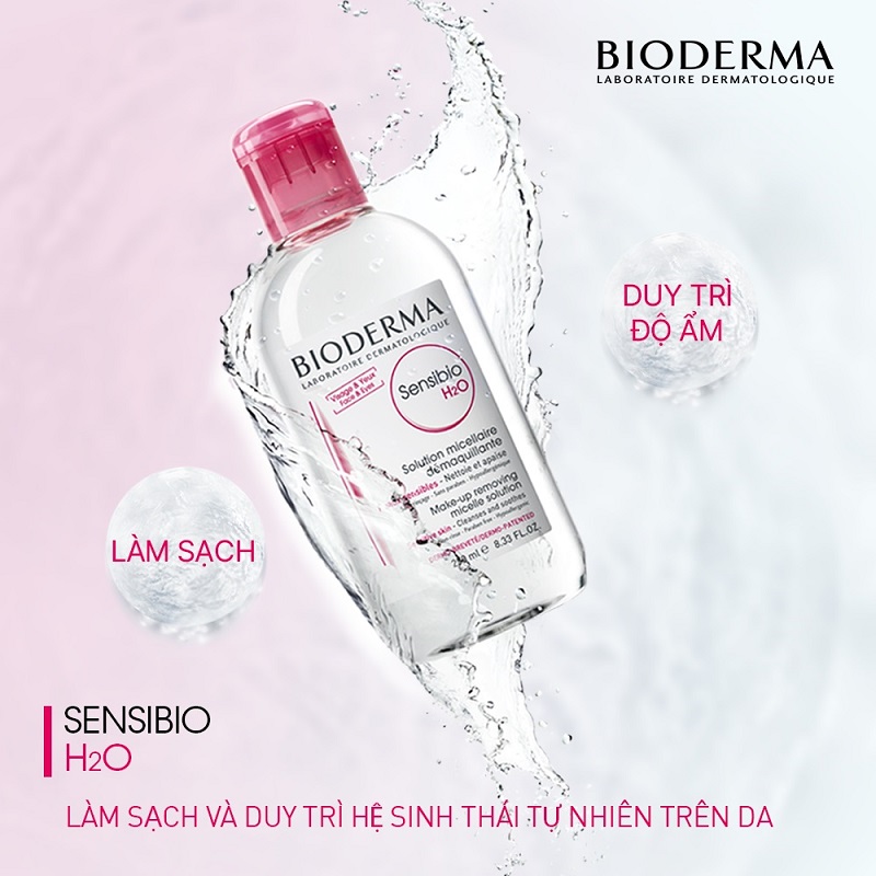 Tẩy trang cho tuổi dậy thì Bioderma