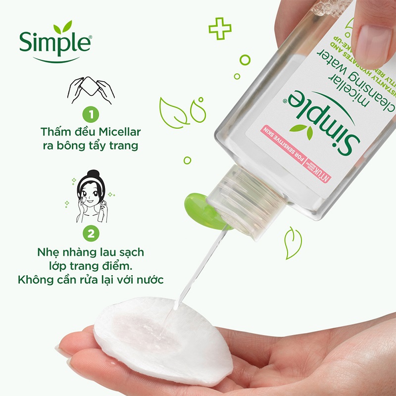 Nước tẩy trang Nivea phù hợp cho da khô